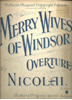 Picture of Merry Wives of Windsor Overture, Otto Nicolai, transc. for piano solo by Oscar Allon