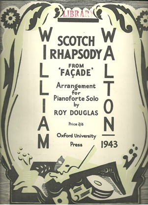 Picture of Scotch Rhapsody from "Facade", William Walton, transc. for piano solo by Roy Douglas