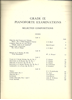 Picture of Royal Conservatory of Music, Grade  9 Piano Exam Book, 1943 Edition, University of Toronto