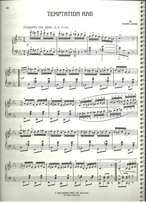 Picture of Temptation Rag, Henry Lodge, piano solo