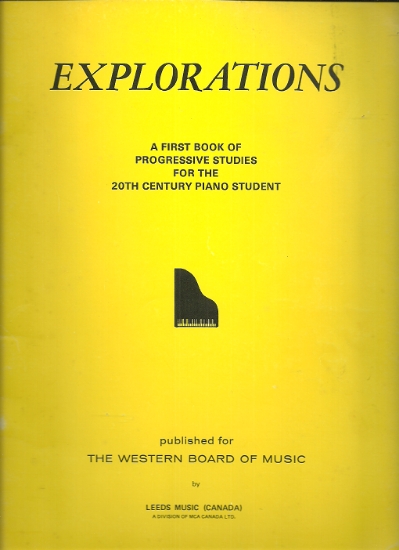 Picture of Western Board of Music, Explorations I, Grades 1 to 4 Piano Studies