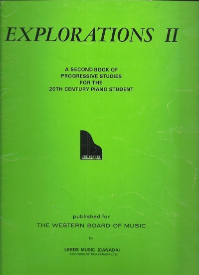 Picture of Western Board of Music, Explorations II, Grades 5 & 6 Piano Studies