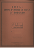 Picture of Royal Conservatory of Music, Grade  5 Piano Exam Book, 1947 Edition, University of Toronto