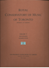 Picture of Royal Conservatory of Music, Grade  5 Piano Exam Book, 1953 Edition, University of Toronto