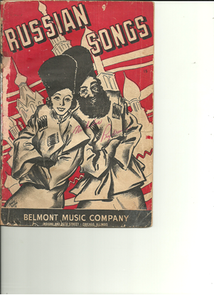 Picture of Russian Songs, Belmont Music Songbook