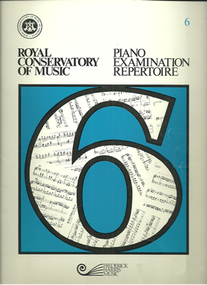 Picture of Royal Conservatory of Music, Grade  6 Piano Exam Book, 1983 Edition, University of Toronto