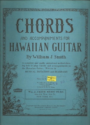 Picture of Chords & Accompaniments for Hawaiian Guitar, William J. Smith