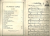 Picture of Spanish Songs, Belmont Music 