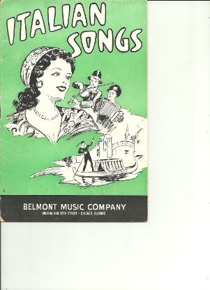 Picture of Italian Songs, Belmont Music