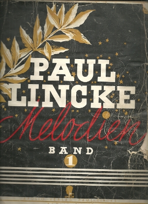 Picture of Paul Lincke, Melodies Book 1