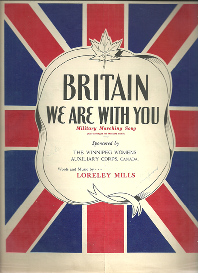Picture of Britain We Are With You, Loreley Mills