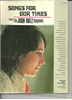 Picture of Songs for Our Times from the Joan Baez Songbook
