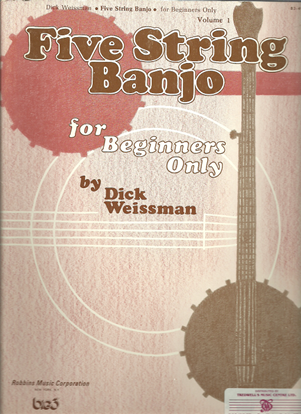 Picture of Five String Banjo Vol. 1 for Beginners Only, Dick Weissman