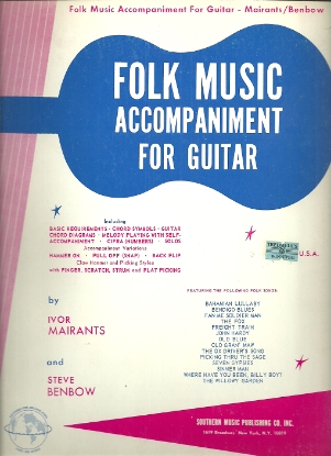Picture of Folk Music Accompaniment for Guitar, Ivor Mairants & Steve Benbow