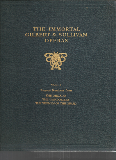 Picture of The Immortal Operas of Gilbert & Sullivan, Complete in 4 Volumes