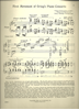 Picture of First Movement of Grieg's Piano Concerto, transc. Percy Grainger