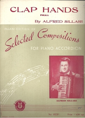 Picture of Clap Hands Polka, Alfred Sillari, accordion solo 