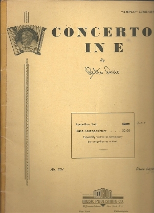 Picture of Concerto in E, Pietro Deiro