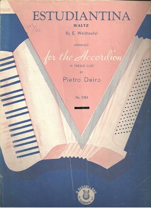 Picture of Estudiantina, E. Waldteufel/Pietro Deiro, accordion solo