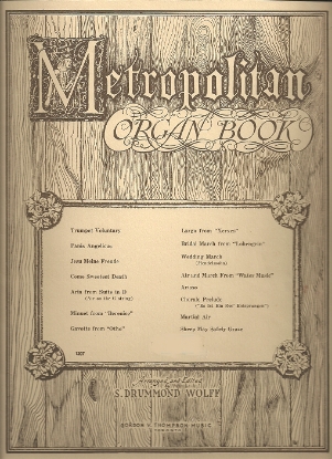 Picture of Metropolitan Organ Book, arr. S. Drummond Wolff