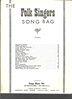 Picture of The Folk Singer's Song Bag, songbook