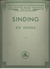 Picture of Christian Sinding, Six Songs
