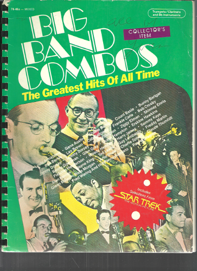 Picture of Big Band Combos, The Greatest Hits of All Time, Bb instruments 
