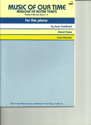 Picture of Music of Our Time, Jean Coulthard, David Duke & Joan Hansen, Teacher's Manual