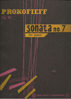 Picture of Sergei Prokofieff (Prokofiev), Piano Sonata No. 7 Opus 83