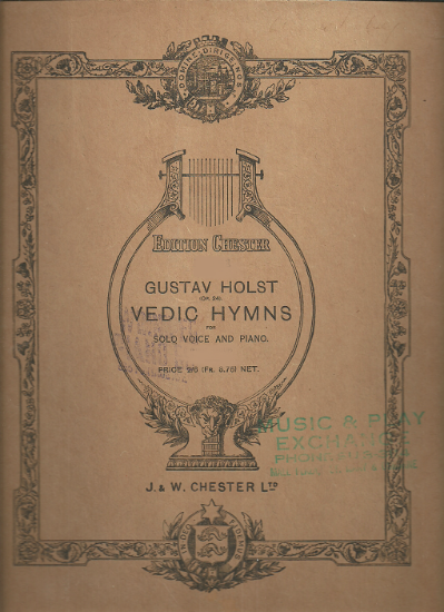 Picture of Vedic Hymns Opus 24 Set 2, Gustav Holst