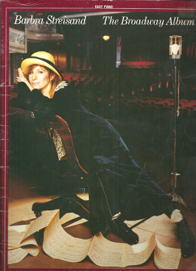 Picture of Barbra Streisand, The Broadway Album, easy piano