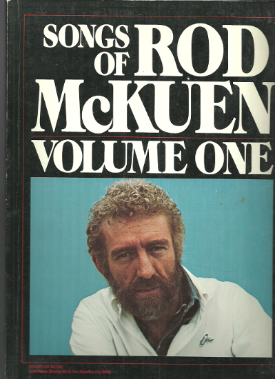 Picture of Songs of Rod McKuen Volume 1