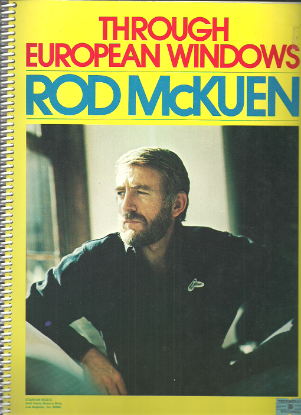 Picture of Rod McKuen, Through European Windows
