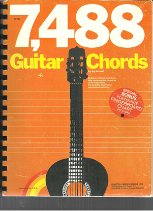 Picture of 7,488 Guitar Chords, edited Jay Arnold