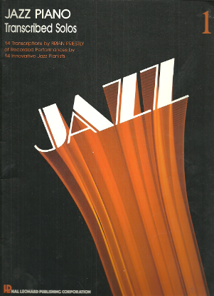 Picture of Jazz Piano 1, 14 Piano Transcriptions by Brian Priestly