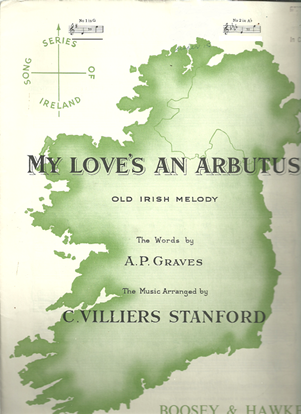 Picture of My Love's an Arbutus, Charles Villiers Stanford, low voice G