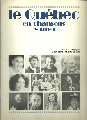Picture of Le Quebec en chansons Volume 1
