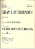 Picture of Adam Lay I-Bounden, Victor Hely Hutchinson, low voice solo