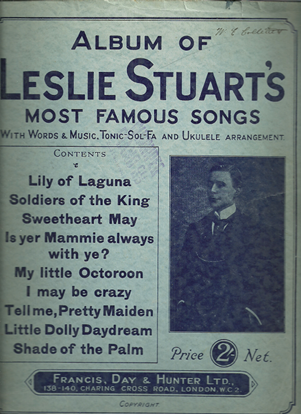 Picture of Album of Leslie Stuart's Most Famous Songs