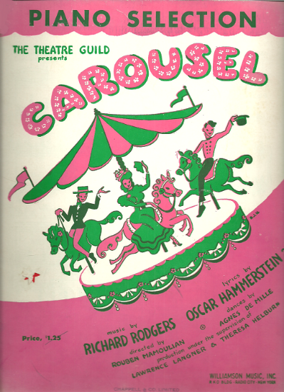 Picture of Carousel, Rodgers & Hammerstein, arr. Walter Paul, piano solo selections 