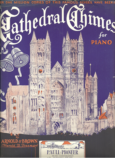 Picture of Cathedral Chimes, Arnold & Brown, piano solo