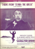 Picture of Zorba the Greek, movie title song, Mikis Theodorakis, piano solo