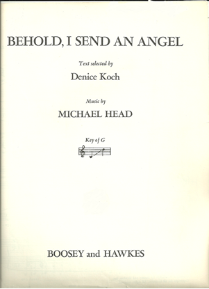 Picture of Behold I Send an Angel, Michael Head, low voice solo