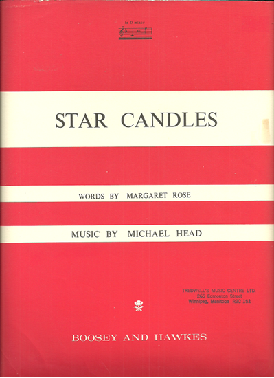 Picture of Star Candles, Michael Head, med-high voice