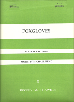 Picture of Foxgloves, Michael Head, low voice