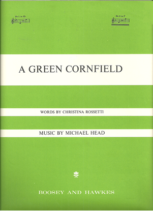 Picture of Green Cornfield(A), Michael Head, high voice sheet music