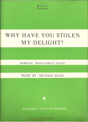 Picture of Why Have You Stolen My Delight, Michael Head, high voice