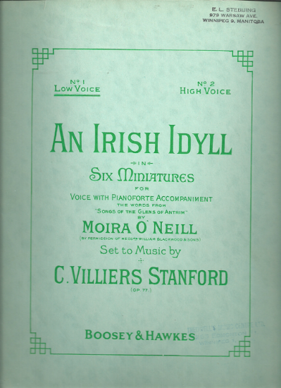Picture of An Irish Idyll, C. Villiers Stanford Op. 77