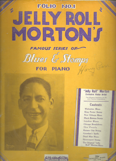 Picture of Jelly Roll Morton's Famous Series of Blues & Stomps Folio No. 1