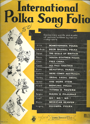 Picture of International Polka Song Folio